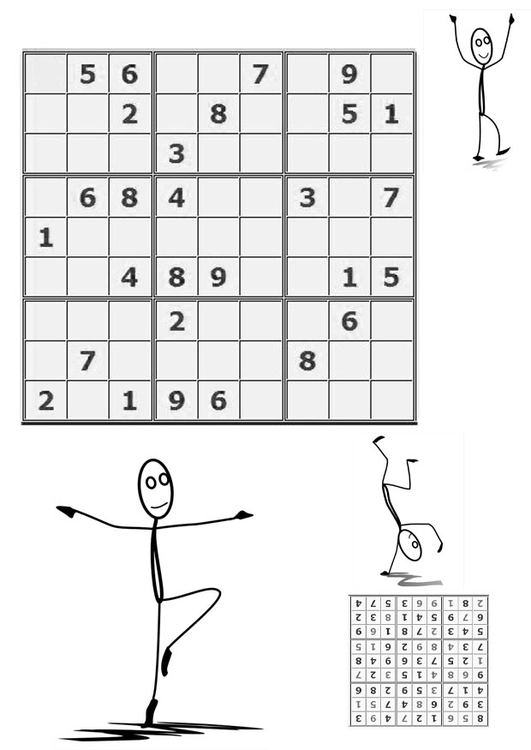 Coloriage sudoku - bouger