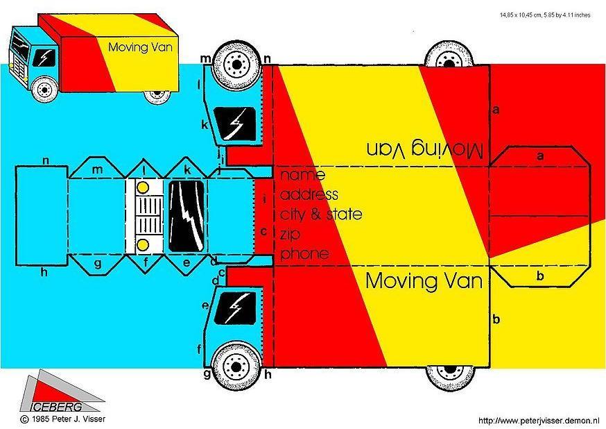 Bricolage camion de dA©mA©nagement