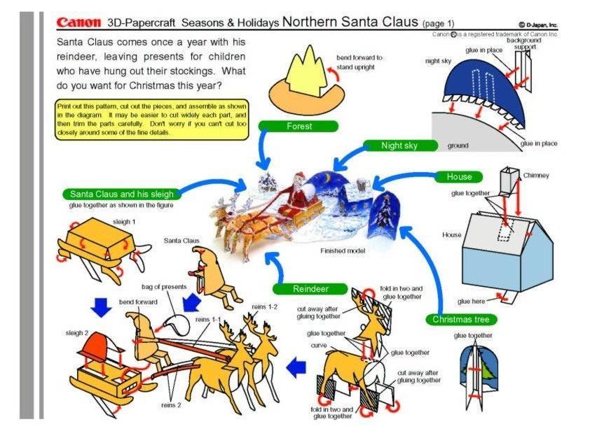 Bricolage santa claus