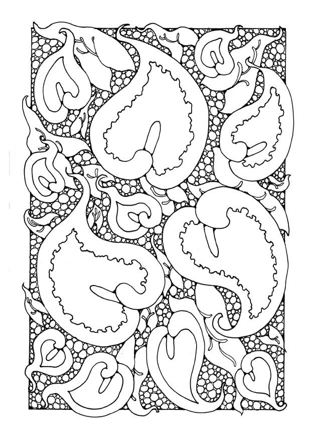 Coloriage araceae