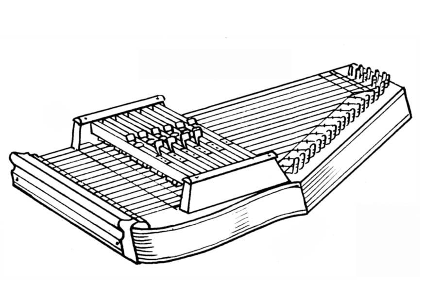 Coloriage autoharpe