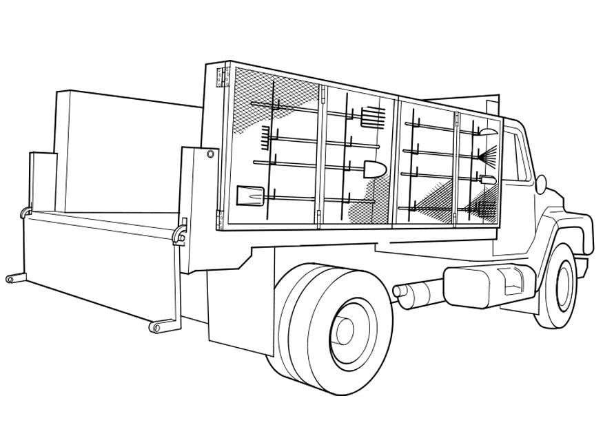 Coloriage camion