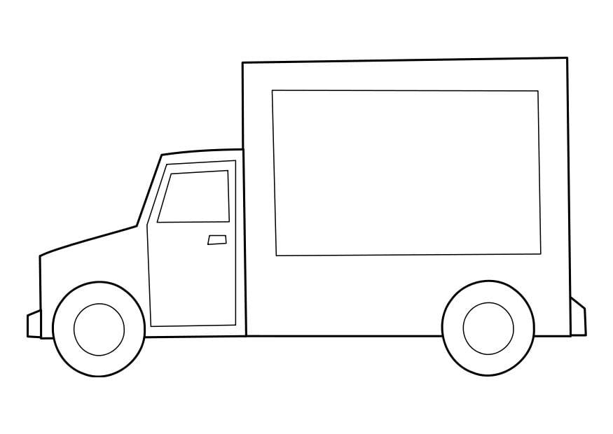 Coloriage camion