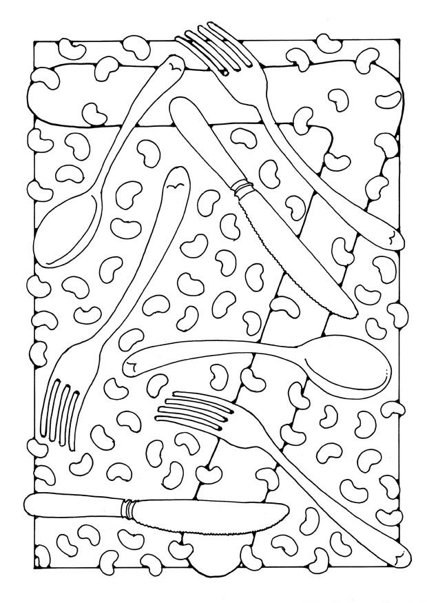 Coloriage chiffre - 7