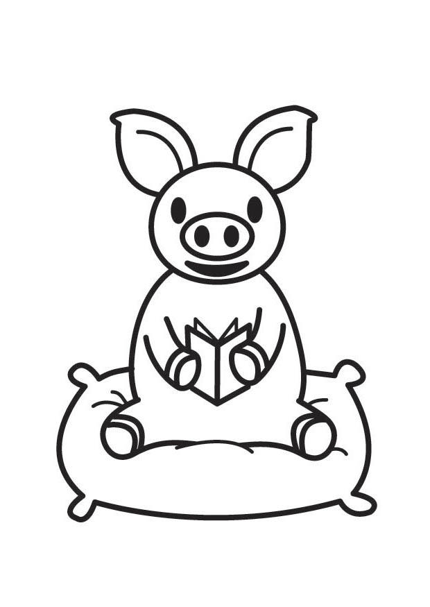 Coloriage cochon