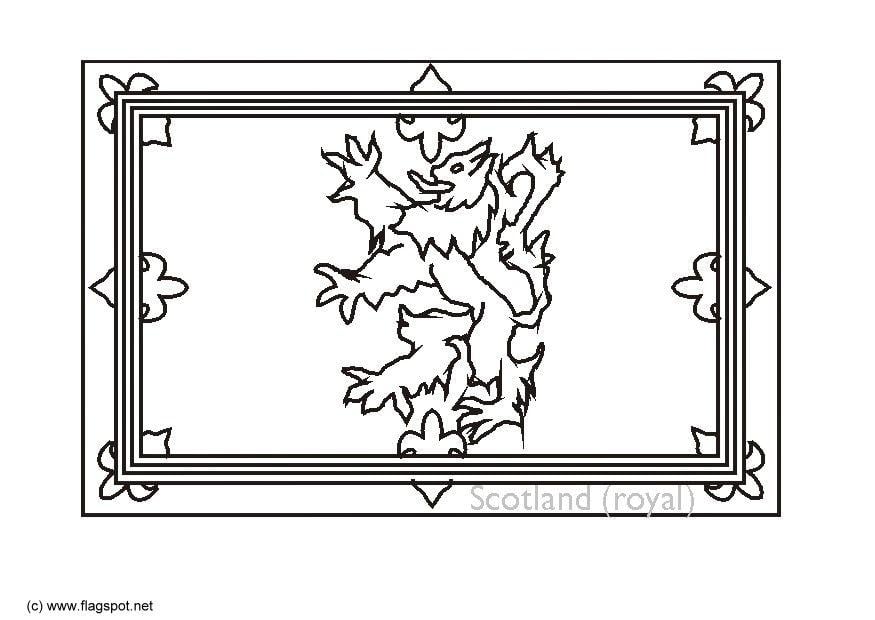 Coloriage ecosse