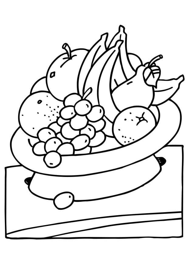 Coloriage fruit