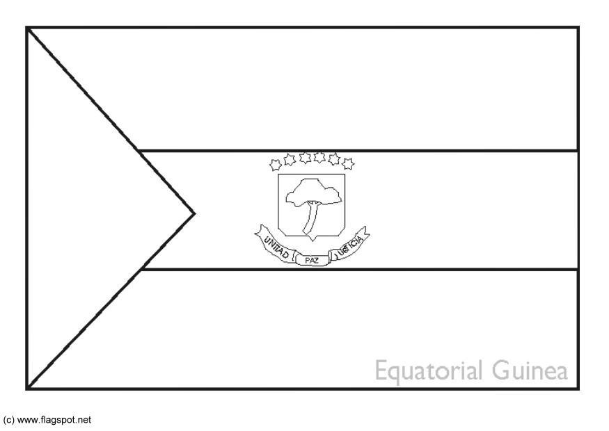 Coloriage guinA©e A©quatoriale