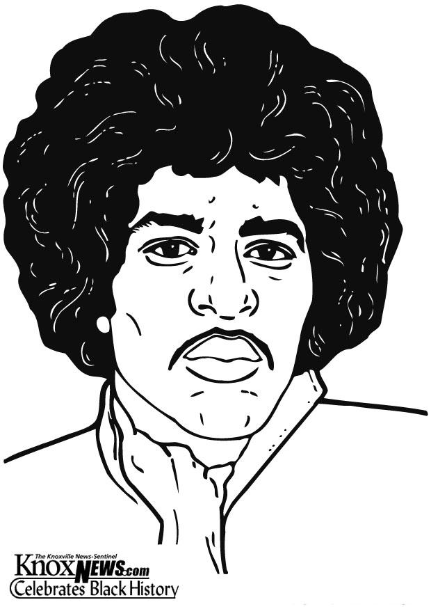 Coloriage jimi hendrix