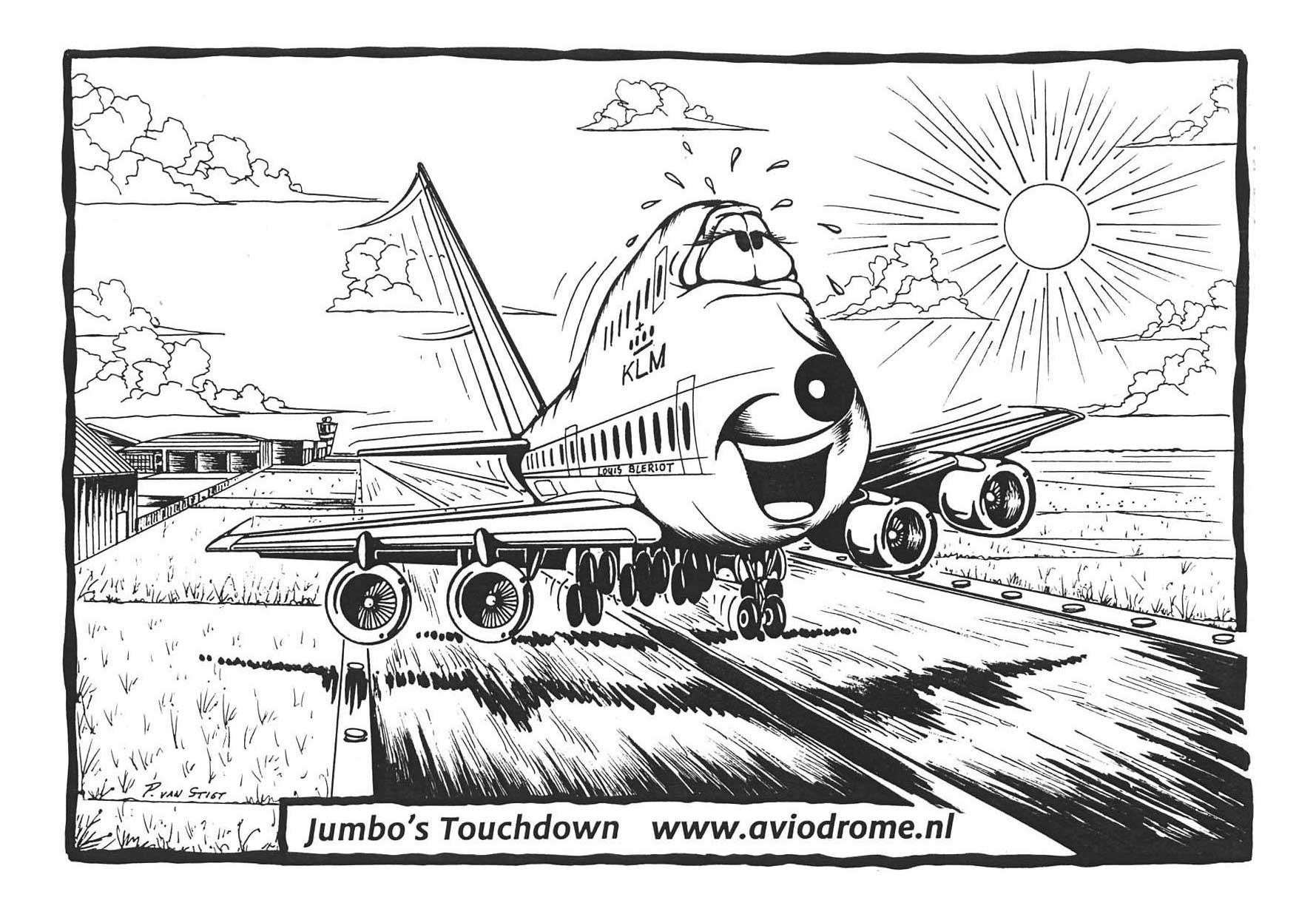 Coloriage jumbo