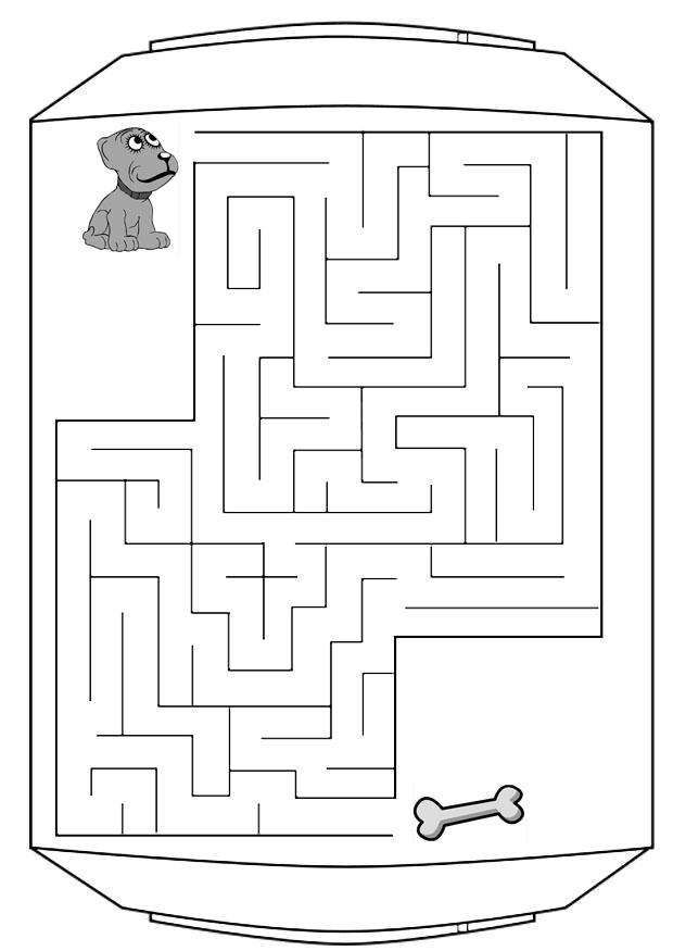 Coloriage labyrinthe