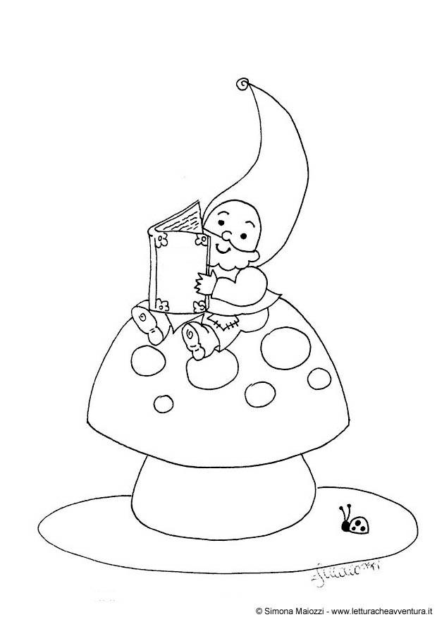 Coloriage lutin