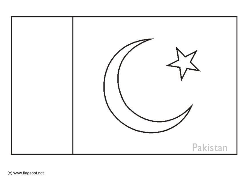 Coloriage pakistan