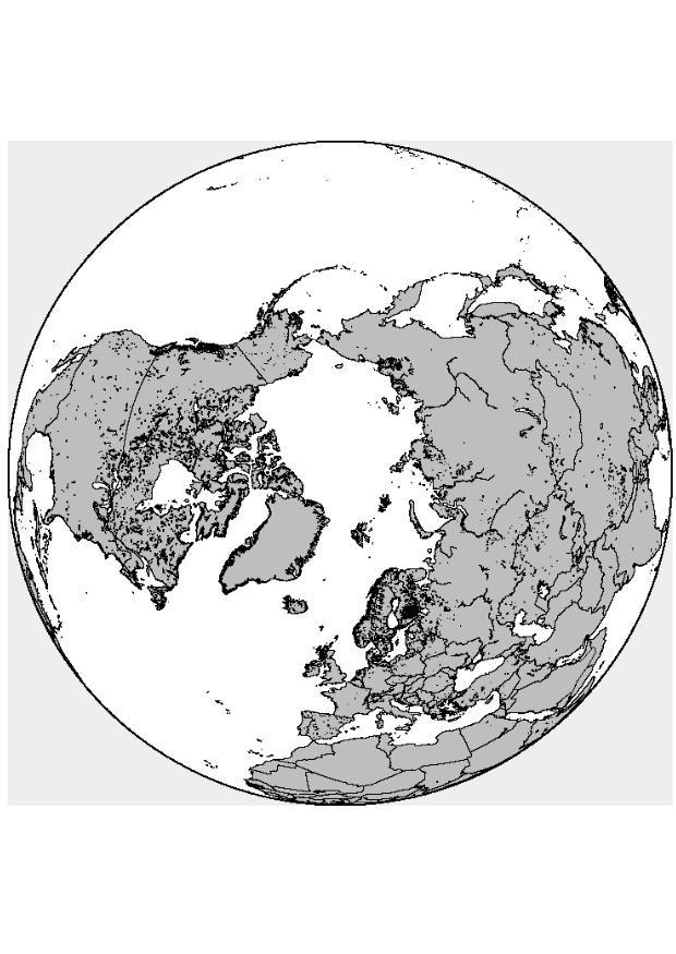 Coloriage pA´le nord