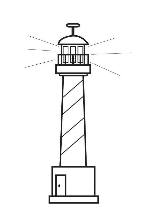 Coloriage phare