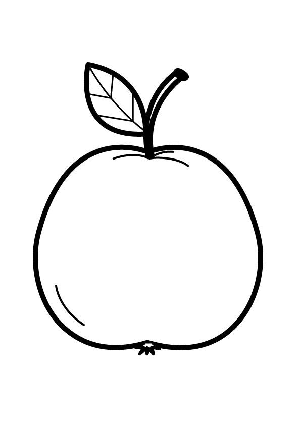 Coloriage pomme