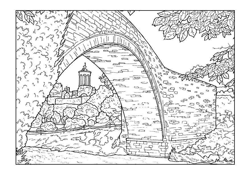 Coloriage pont