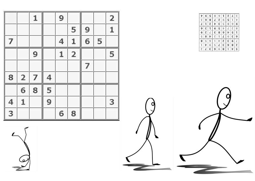 Coloriage sudoku - bouger