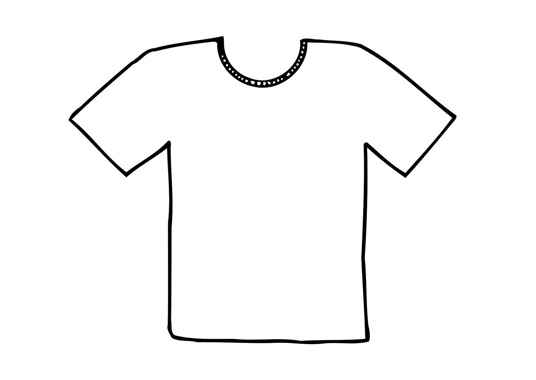 Coloriage t-shirt