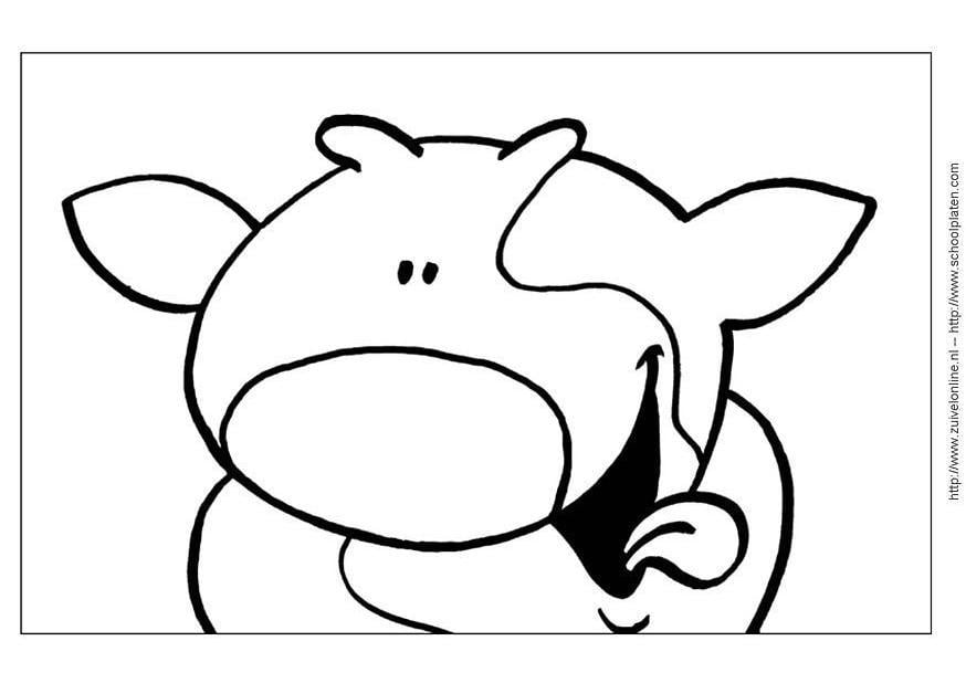 Coloriage vache