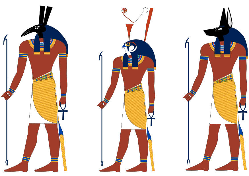 Image horus et anubis