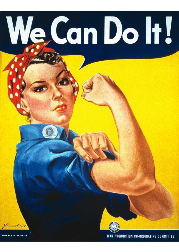 Image nous pouvons e faire - rosie the riveter