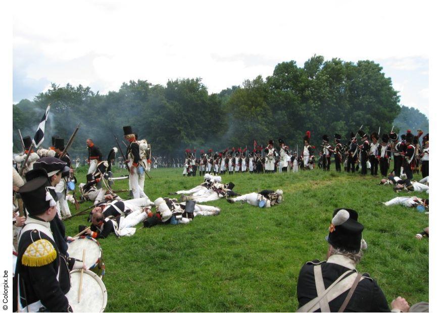 Photo bataille de waterloo