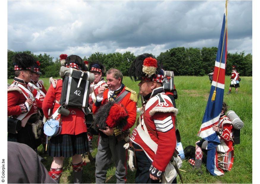 Photo bataille de waterloo