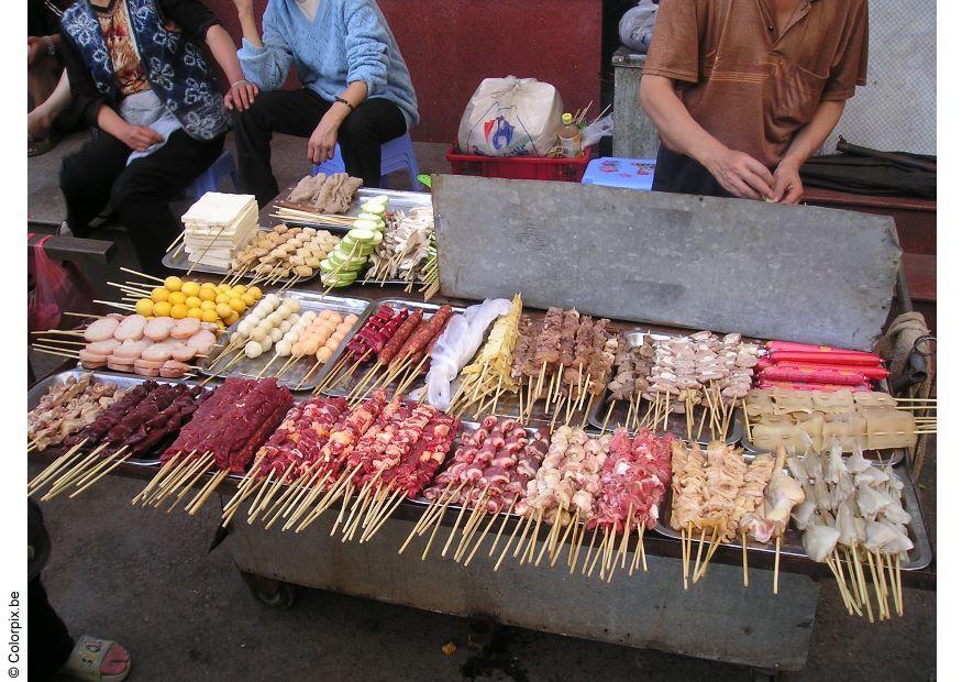 Photo batonnet de viande, pekin