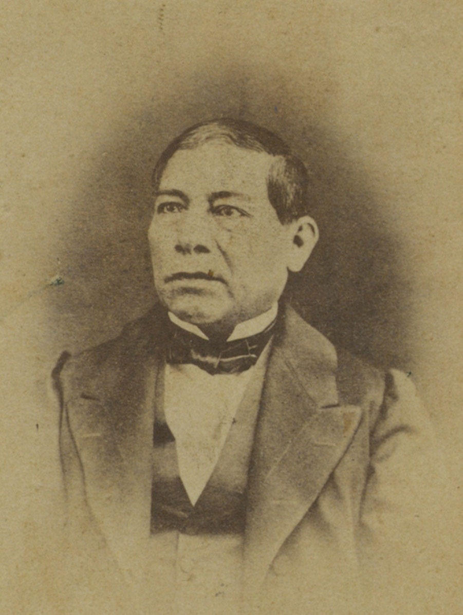 Photo benito juA¡rez - aux environs de 1868