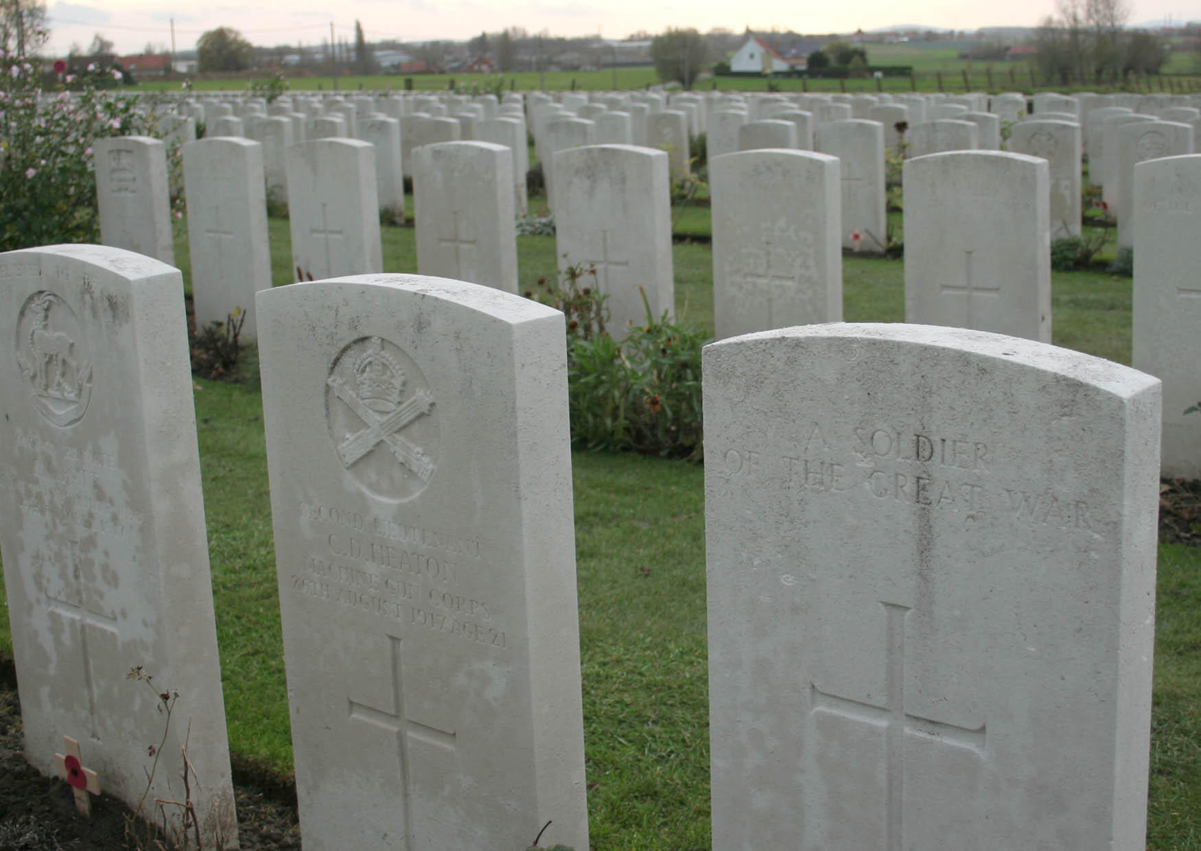 Photo cimetiA¨re de tyne cot