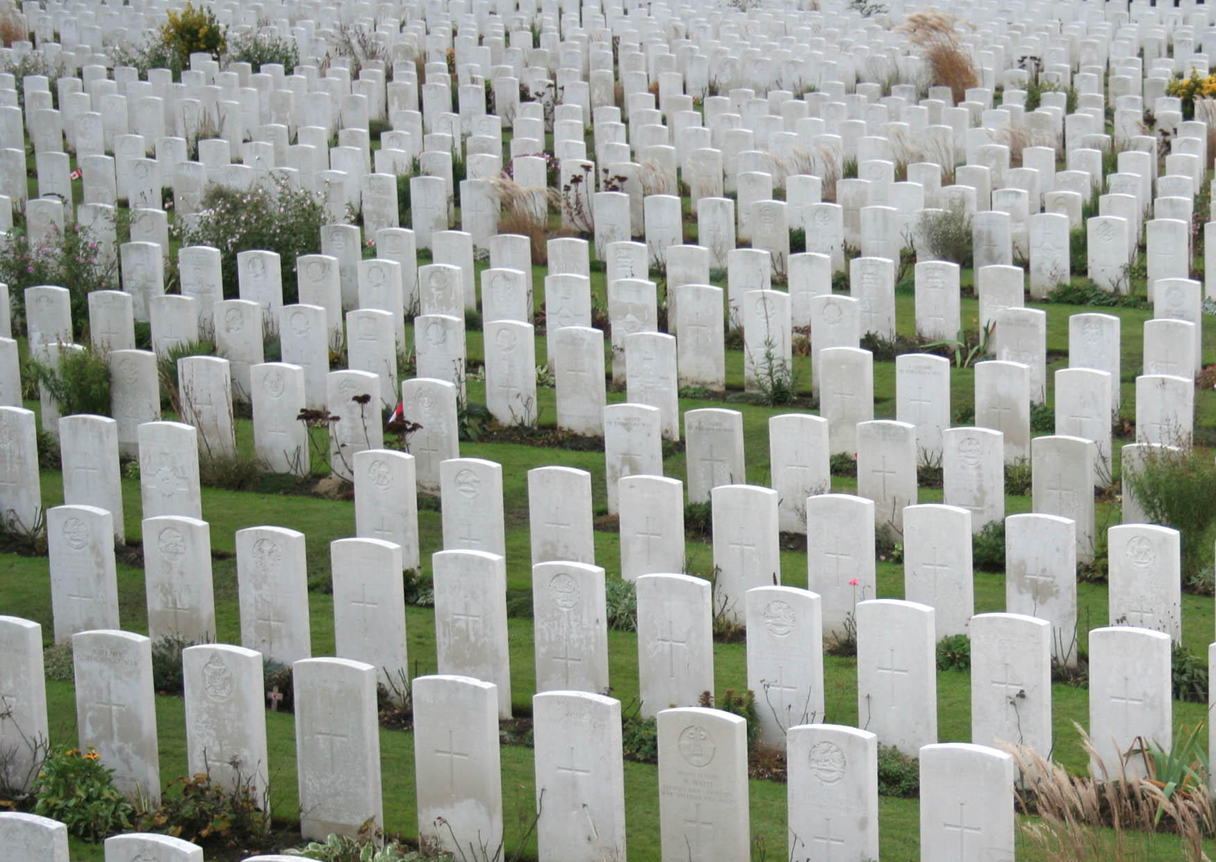 Photo cimetiA¨re de tyne cot