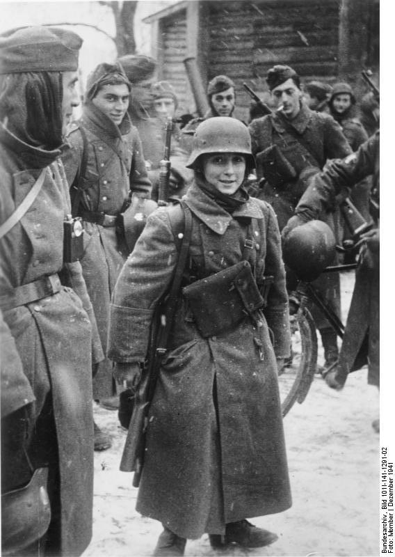 Photo la russie - soldat de 15 ans de la lA©gion franA§aise