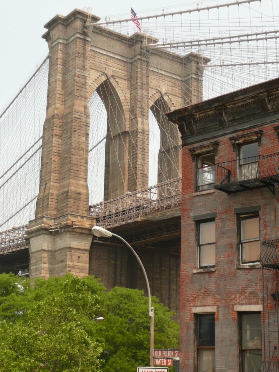 Photo new york - brooklyn bridge