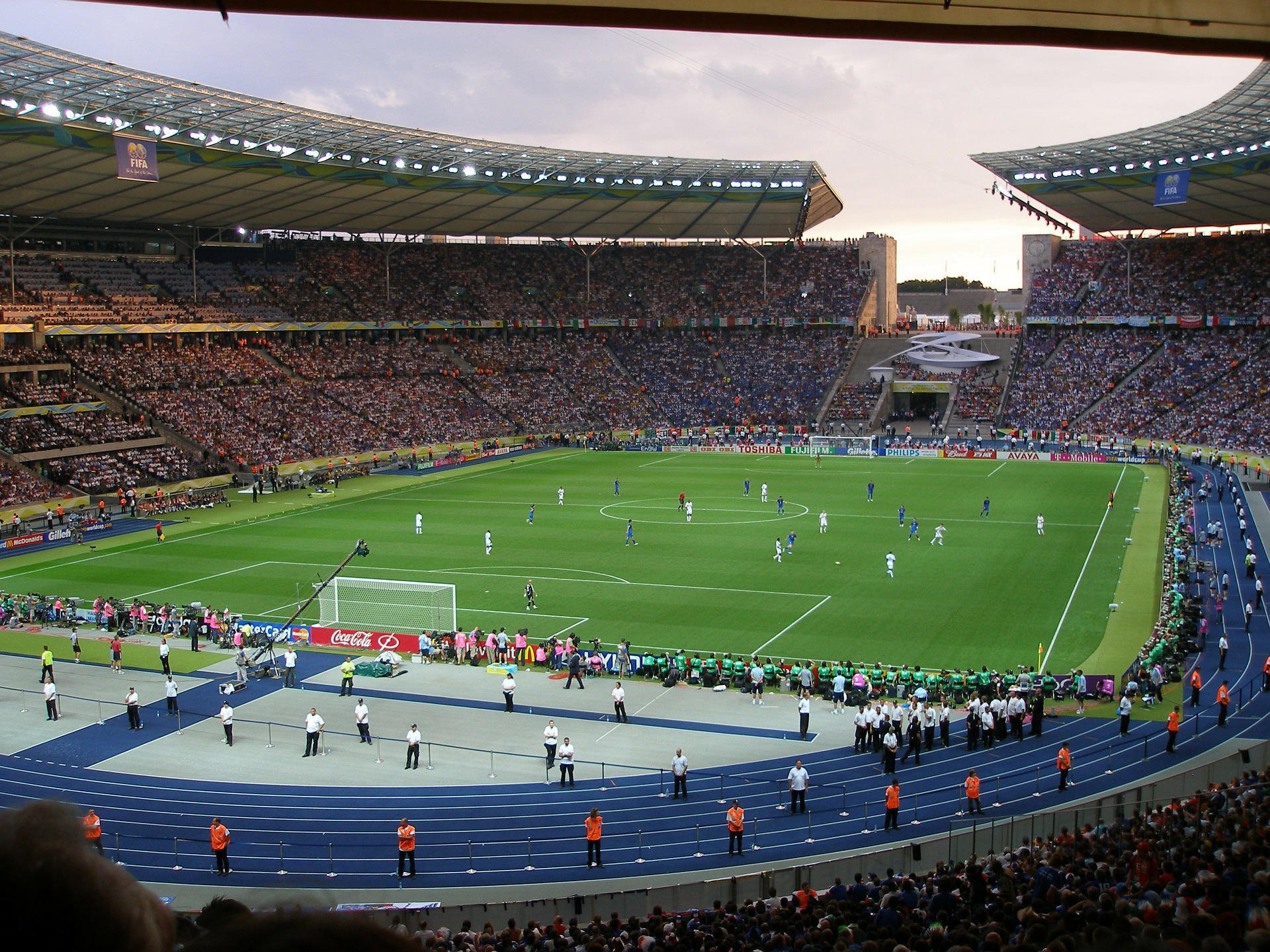 Photo stade de football