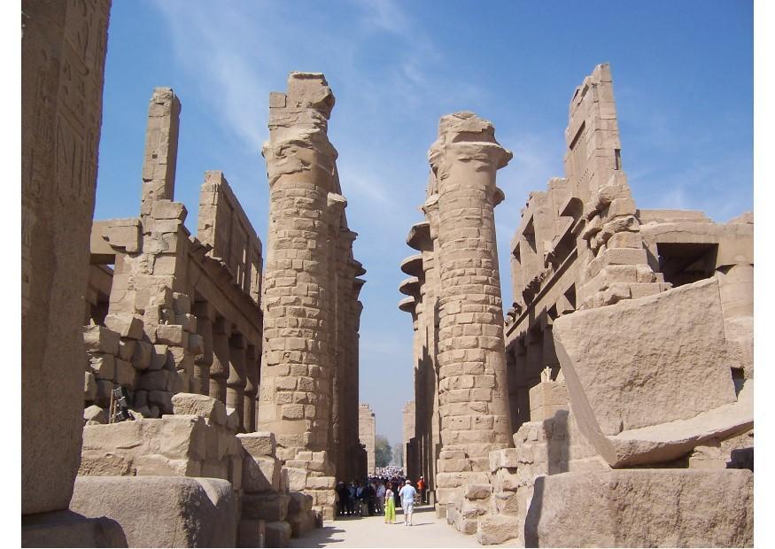 Photo temple de karnak, luxor, egypte