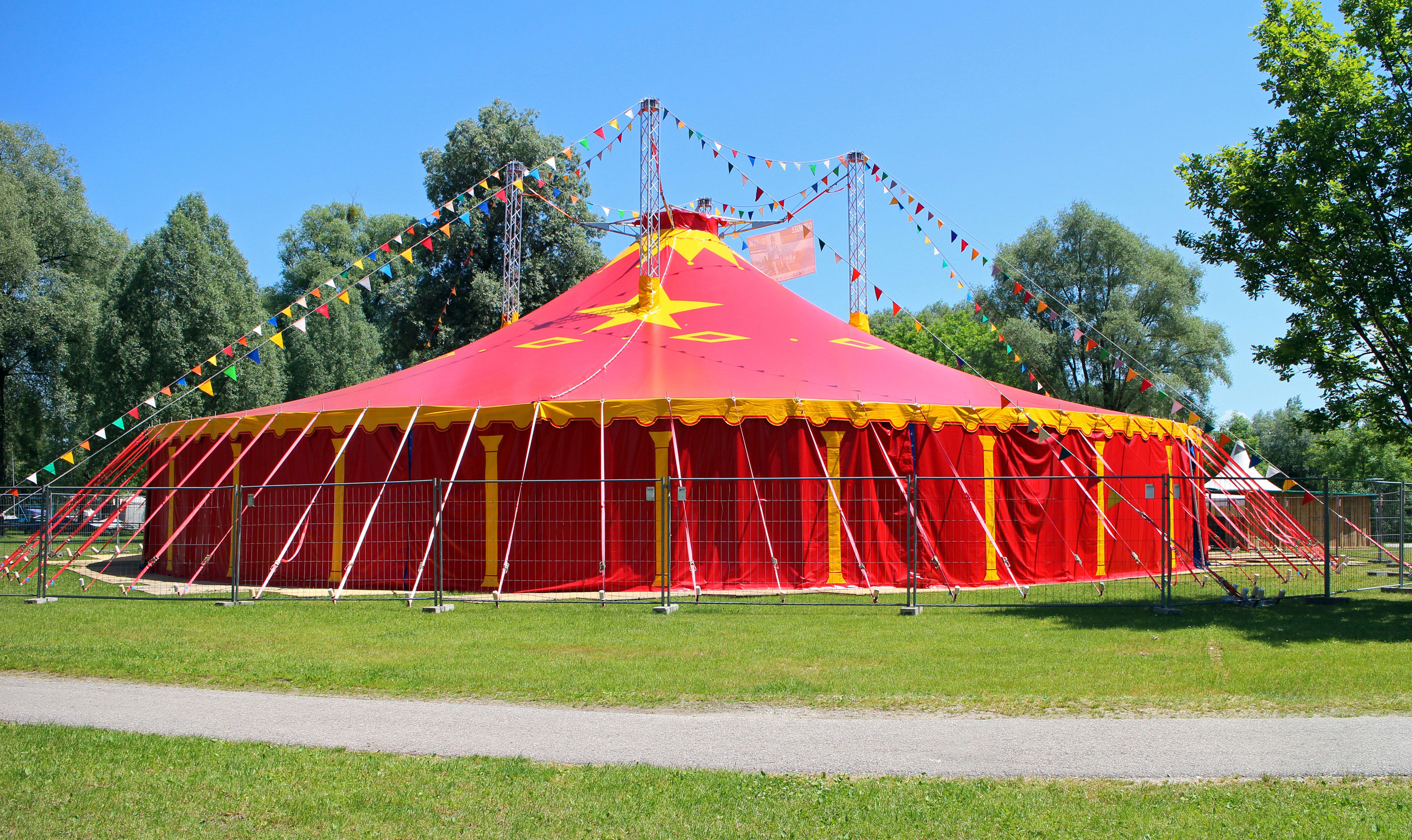 Photo tente de cirque