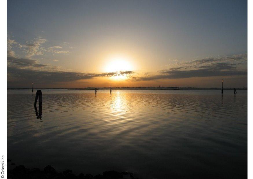 Photo venise pendant un couhA© de soleil