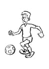 Coloriage football