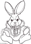 Coloriage lapin